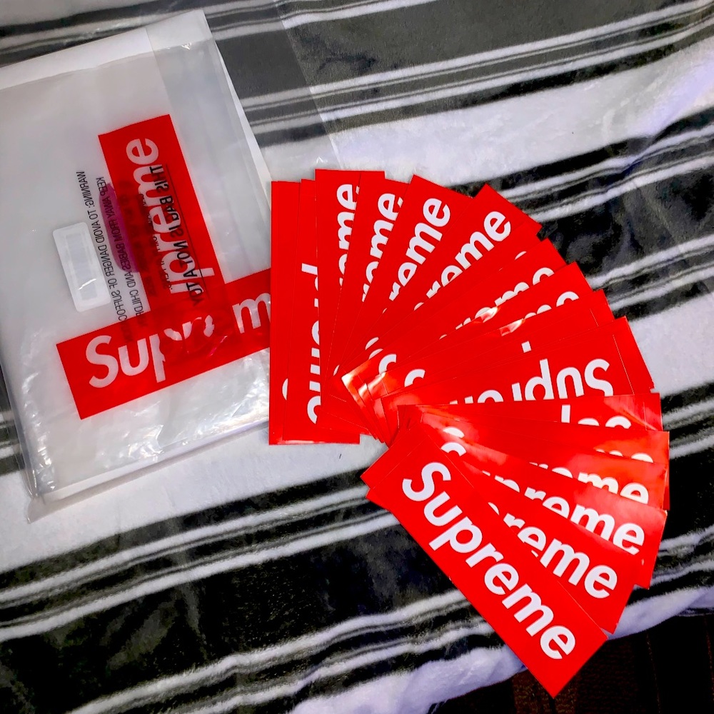 5 for 25 supreme stickers